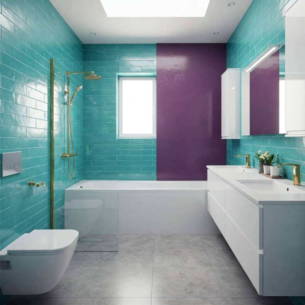 Full bathroom remodeling project in the Chicago suburbs