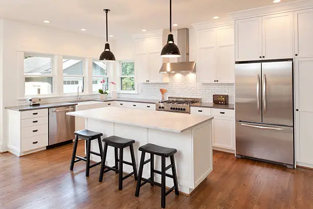 Contemporary kitchen remodel project in Hoffman Estates IL